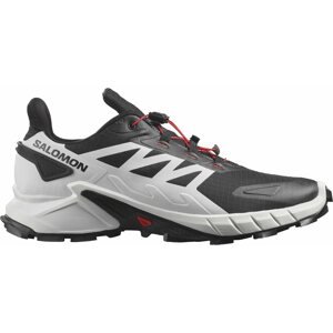 Trekking cipő Salomon Supercross 4 Black/White/Fiery red