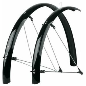 Bicikli sárvédő SKS BLUEMELS SHINY 60 MM, 28" fekete