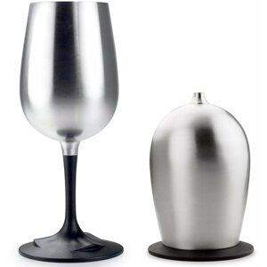 Kemping edény GSI Outdoors Glacier Stainless Nesting Wine Glass