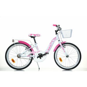 Gyerek kerékpár Dino bikes 204R 20" fehér (2022) - lányoknak