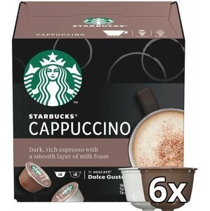 Kávékapszula STARBUCKS® Cappuccino by NESCAFE® DOLCE GUSTO® 12 db