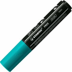 Marker STABILO FREE Acrylic T800C 4 - 10 mm, türkiz