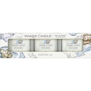 Gyertya YANKEE CANDLE Set Soft Blanket Sampler 3× 37 g