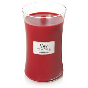 Gyertya WOODWICK Pomegranate Large Candle, nagyméretű, 609,5 gramm