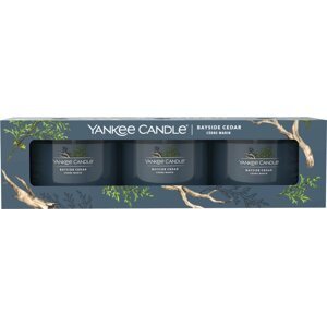 Gyertya YANKEE CANDLE Bayside Cedar Set sampler 3× 37 g