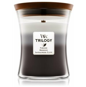 Gyertya WOODWICK Trilogy Warm Woods Medium Candle 275 gramm