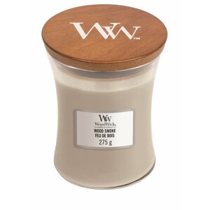 Gyertya WOODWICK Wood Smoke Medium Candle 275 gramm