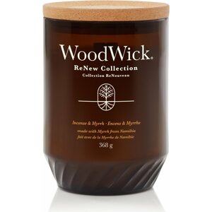 Gyertya WoodWick Renew Incense & Myrrh 368 g