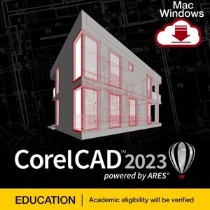 Grafikai szoftver CorelCAD 2023 Win/Mac CZ/EN EDU (elektronikus licenc)