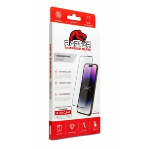 Üvegfólia Swissten Raptor Diamond Ultra Clear Apple iPhone 12/12 Pro 3D üvegfólia - fekete