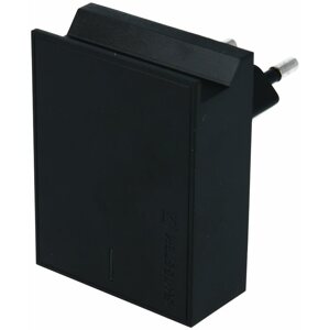 Töltő adapter Swissten USB-C SMART IC 2 x USB töltőfej - 3A, fekete