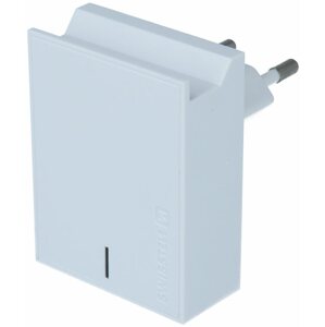 Töltő adapter Swissten USB-C SMART IC 2xUSB töltőfej - 3A, fehér