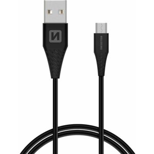 Adatkábel Swissten micro USB 1,5m, fekete