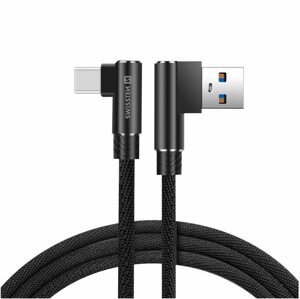 Adatkábel Swissten Arcade USB to USB-C 1,2m, fekete