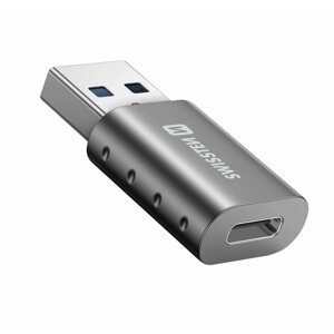 Átalakító Swissten USB-A (M) / USB-C (F) adapter