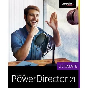 Videószerkesztő program CyberLink PowerDirector 21 Ultimate (elektronikus licenc)