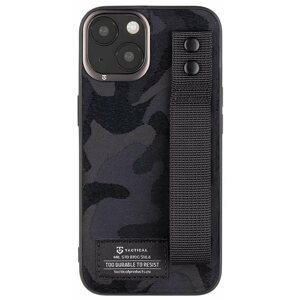 Telefon tok Tactical Camo Troop Drag Strap Kryt pro Apple iPhone 13 Black