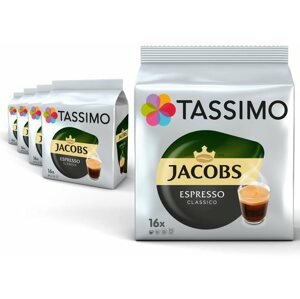 Kávékapszula TASSIMO KARTON Jacobs Espresso, 80 ital