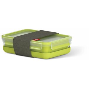 Tárolóedény TEFAL MasterSeal TO GO szögletes ebédtartó doboz 1.2 l, tálcával és 3 belső tárolóval