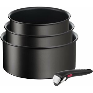 Edénykészlet Tefal L3979202 Ingenio Eco Resist Edénykészlet, 4 db