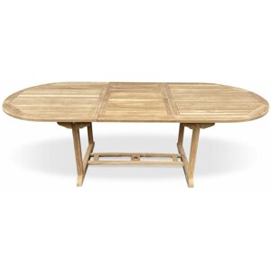 Kerti asztal TEXIM Faisal Összecsukható kerti asztal, teakfa, 240 cm