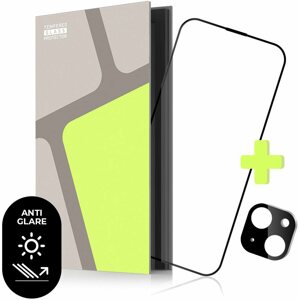 Üvegfólia Tempered Glass Protector iPhone 14 üvegfólia + kamera védő fólia (fényes tükröződésgátló) - Case Friendly