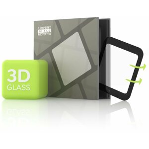 Üvegfólia Tempered Glass Protector Xiaomi Mi Watch Lite 3D üvegfólia - 3D GLASS, fekete