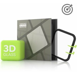 Üvegfólia Tempered Glass Protector Apple Watch 7/8 41mm 3D üvegfólia - 3D Glass, vízálló + felhelyező keret