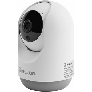 IP kamera Tellur WiFi Smart kamera, Pan & Tilt, 3MP, UltraHD, fehér