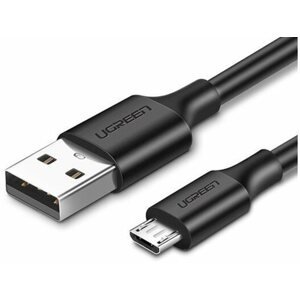 Adatkábel Ugreen micro USB Cable Black 0.25m