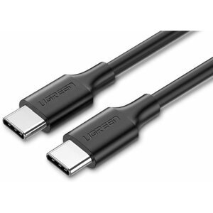 Adatkábel Ugreen USB-C 2.0 (M) to USB-C (M) 60W / 3A Data Cable Black 2m