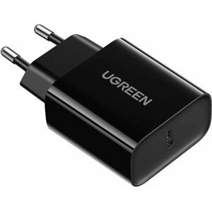 Töltő adapter UGREEN Fast Charger EU (Black)