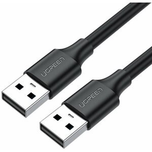 Adatkábel Ugreen USB 2.0 (M) to USB 2.0 (M) Cable Black 1.5m