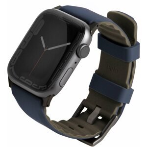 Szíj UNIQ Linus Airsoft Apple Watch 42/44/45/Ultra 49mm szilikon- kék