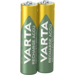 Tölthető elem VARTA Recharge Accu Recycled Tölthető elem AAA 800 mAh R2U 2 db