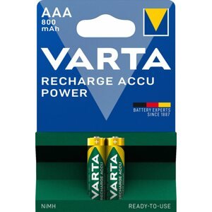 Tölthető elem VARTA Recharge Accu Power Tölthető elem AAA 800 mAh R2U 2 db
