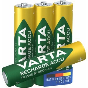 Tölthető elem VARTA Recharge Accu Power Tölthető elem AAA 800 mAh R2U 3+1 db