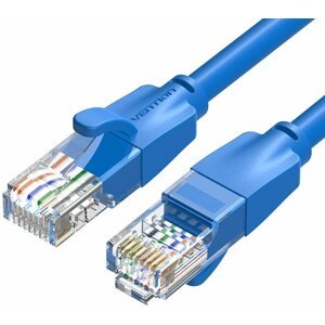 Hálózati kábel Vention Cat.6 UTP Patch Cable, 0.5m, kék