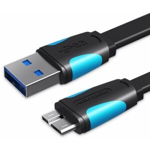 Adatkábel Vention USB 3.0 (M) to Micro USB-B (M) 1,5m Black