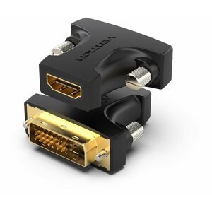 Átalakító Vention HDMI (F) to DVI (24+1) Male Adapter Black
