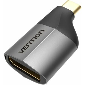 Átalakító Vention Type-C (USB-C) to DisplayPort (DP) Adapter Gray Metal Type