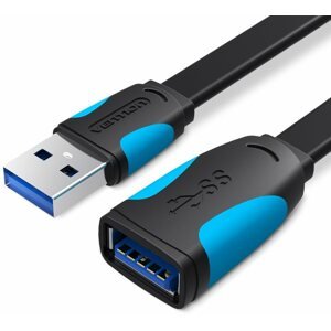 Adatkábel Vention USB3.0 Extension Cable 1m Black