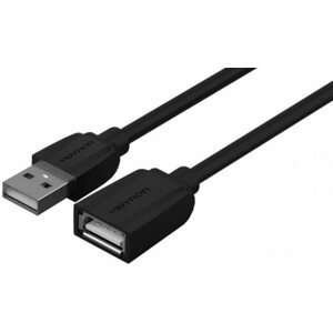 Adatkábel Vention USB2.0 Extension Cable 1.5m Black