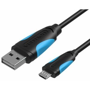 Adatkábel Vention USB2.0 to microUSB Cable 1.5m Black