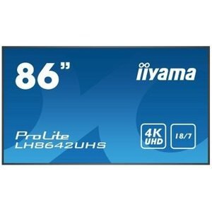 Nagyformátumú kijelző 86" iiyama ProLite LH8642UHS-B3