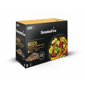 Grill kiegészítő Weber Natural bükkfa pellet, 8 kg (zöldségekhez alkalmas)