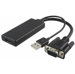 Átalakító PremiumCord VGA + audio elektronikus átalakító HDMI interfészre