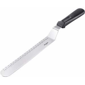 Konyhai spatula WESTMARK Kenőlapát/tortavágó kés, hajlított, rozsdamentes acél