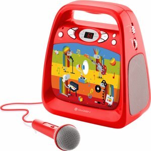 CD lejátszó GoGEN gyermek Karaoke R, piros