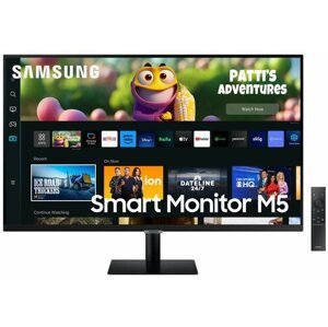 LCD monitor 27" Samsung Smart Monitor M50C fekete